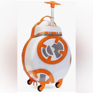 DISNEY Store Star Wars BB-8 Hard Shell Rolling Luggage